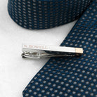 Personalised Two Tone Tie Clip - treat-republic