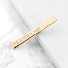 Personalised Message Tie Clip - treat-republic