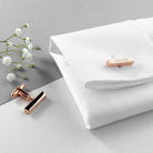 Personalised Bar Cufflinks for Weddings - treat-republic