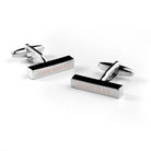 Personalised Bar Cufflinks for Weddings - treat-republic