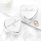 Personalised Heart Jewellery Box - treat-republic