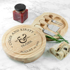 Mr and Mrs Classic Cheese Board Set - treat-republic
