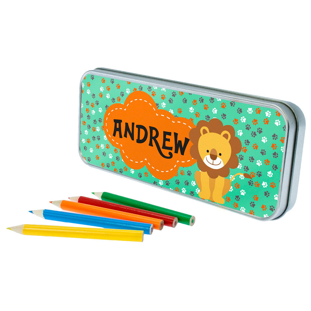 Happy Lion Pencil Case - treat-republic