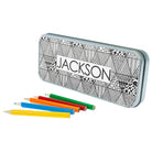 Abstract Sketch Pencil Case - treat-republic