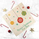 Personalised Bauble Christmas Eve Box - treat-republic