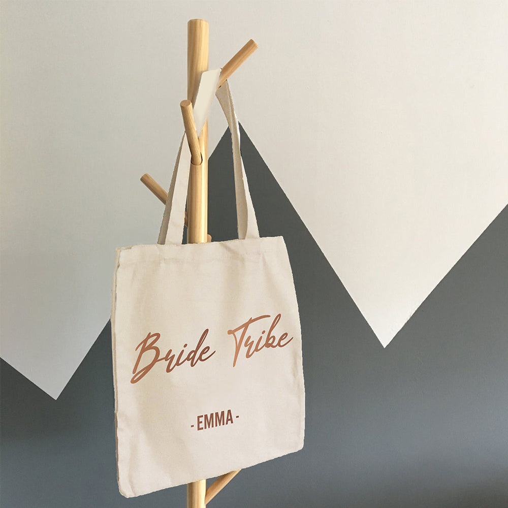 Personalised Bride Tribe Tote Bag - treat-republic