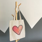 Personalised Bridesmaids Love Heart Tote Bag - treat-republic