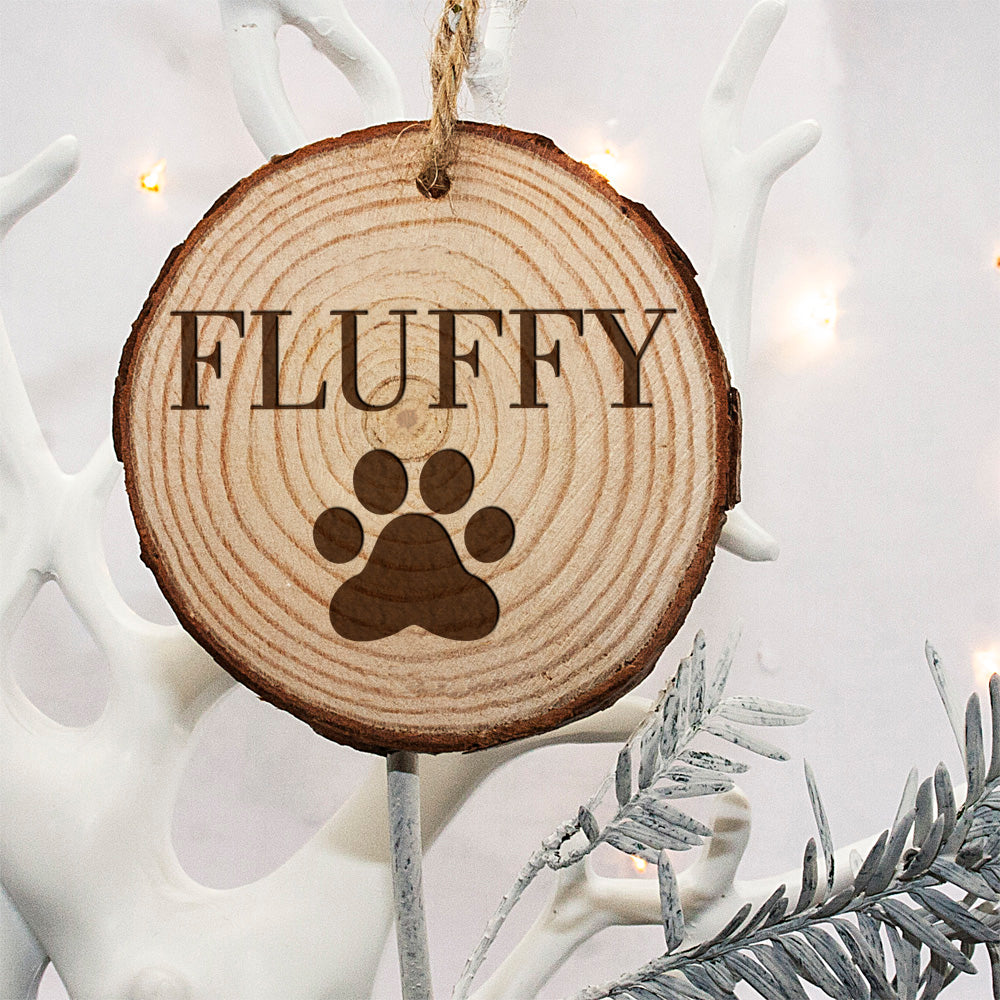 Personalised Engraved Family Cat Christmas Tree Decoration - treat-republic