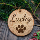 Personalised Engraved Family Dog Christmas Tree Decoration - treat-republic