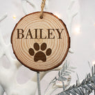 Personalised Engraved Family Dog Christmas Tree Decoration - treat-republic