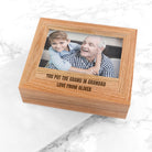 Personalised Father's Photo Keepsake Box - treat-republic