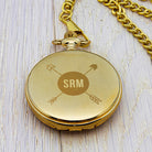 Personalised Groomsman Monogramed Pocket Watch - treat-republic