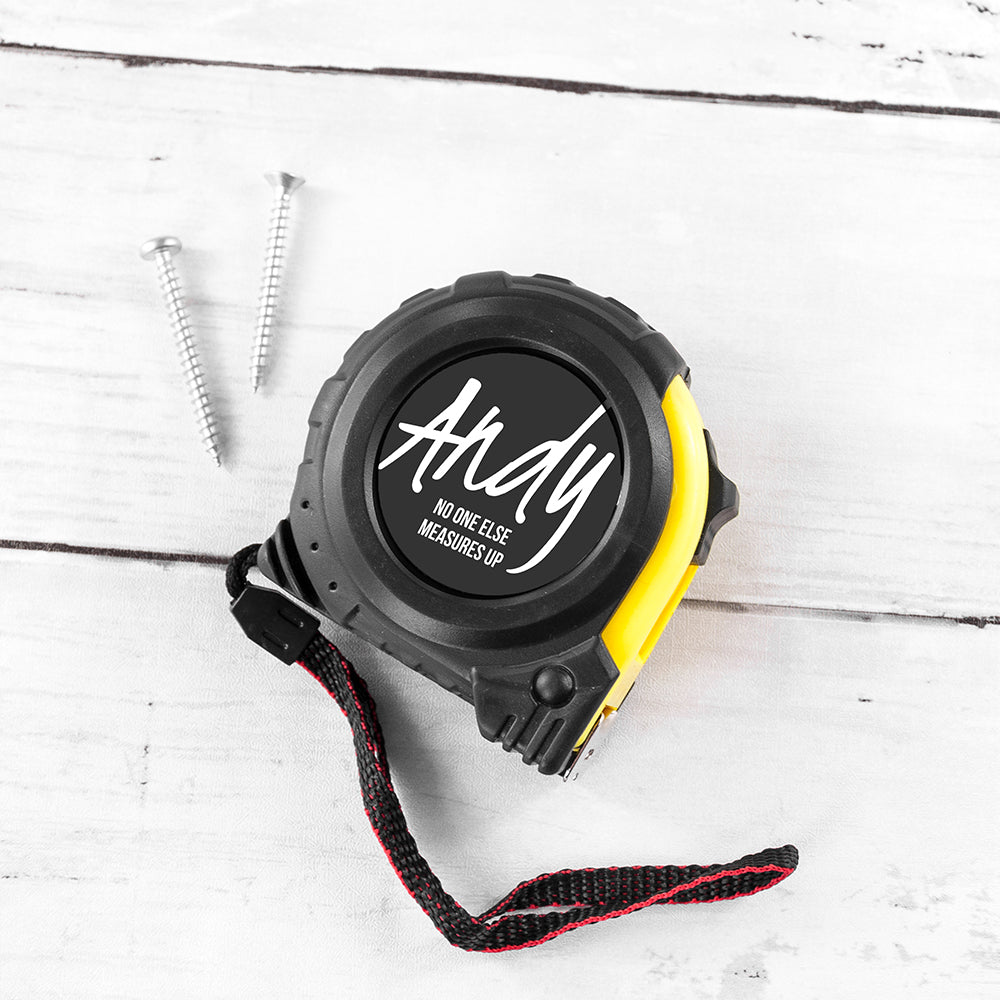 Personalised Handwritten No One Measures Up Tape Measure - treat-republic