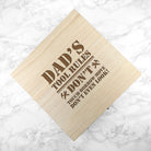 Personalised His Tools His Rules Tool Box - treat-republic