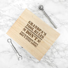 Personalised His Tools His Rules Tool Box - treat-republic