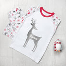 Personalised Kids Festive Woodland Pyjamas - treat-republic