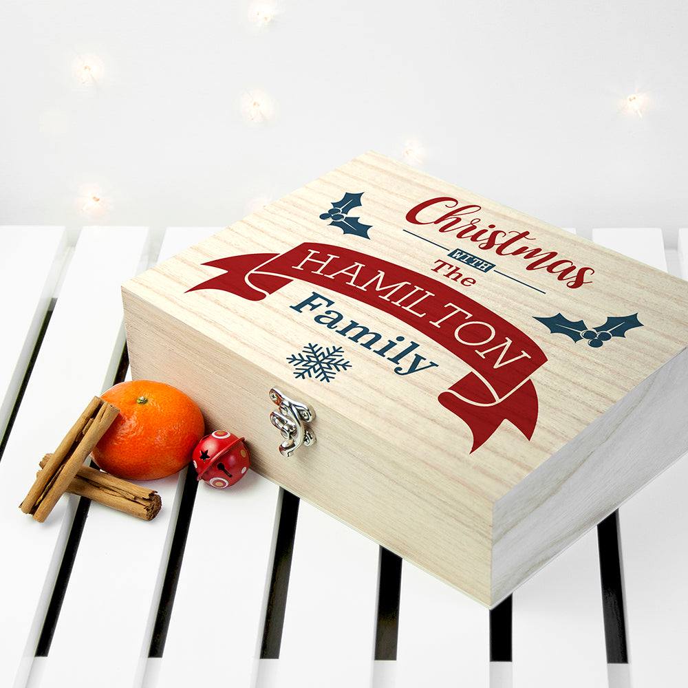 Personalised Our Family's Christmas Eve Box - treat-republic
