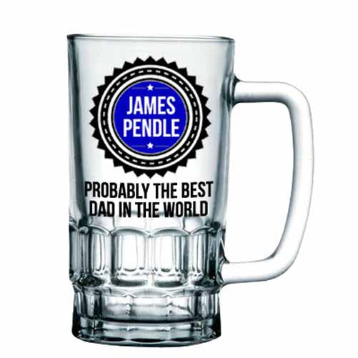 Personalised Probably The Best Beer Glass Tankard - treat-republic