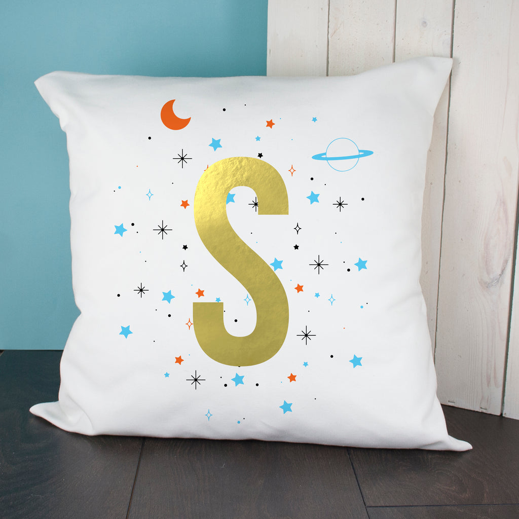 Personalised Space Boy Cushion Cover - treat-republic