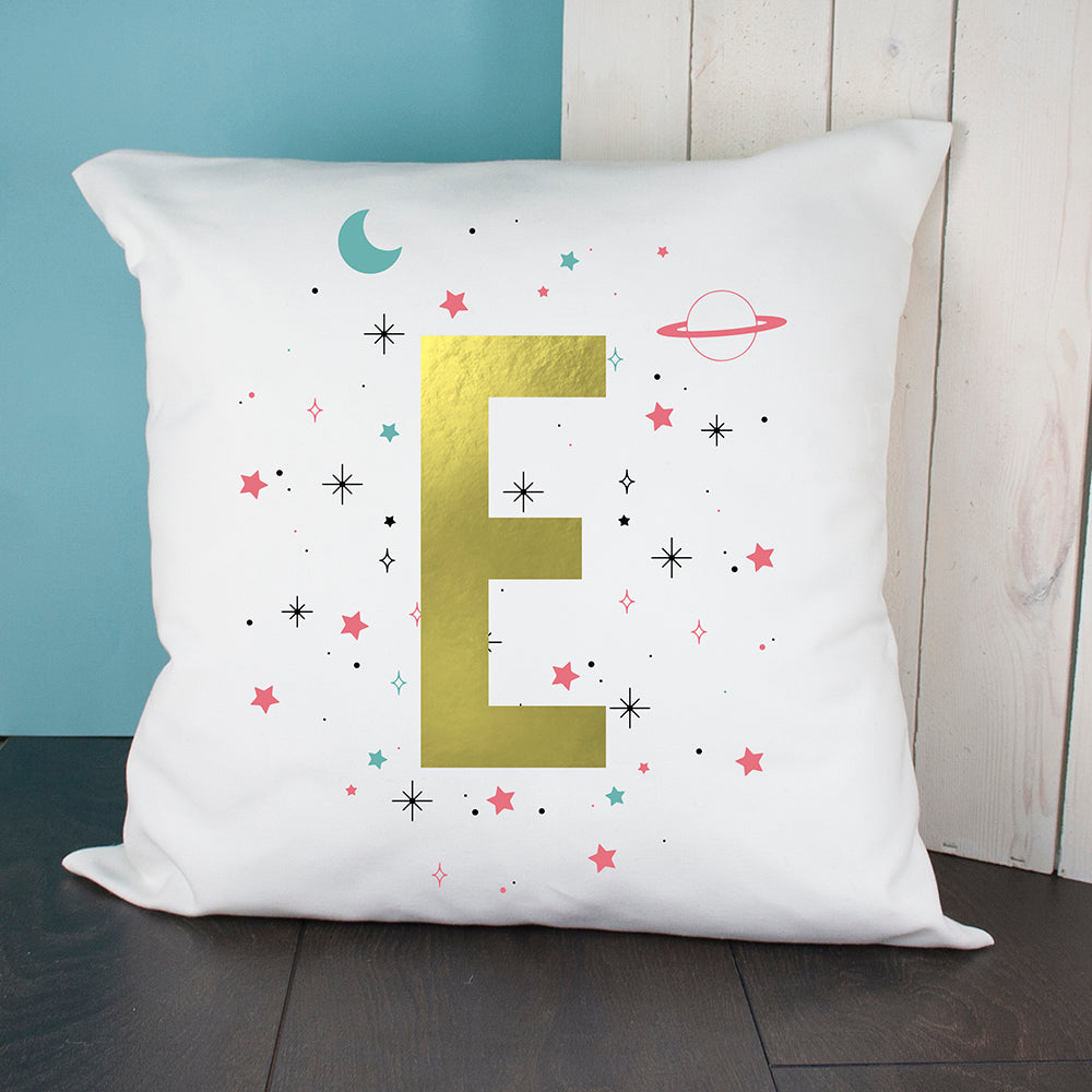 Personalised Space Girl Cushion Cover - treat-republic
