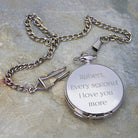 Personalised Dual-Side Pocket Watch - treat-republic