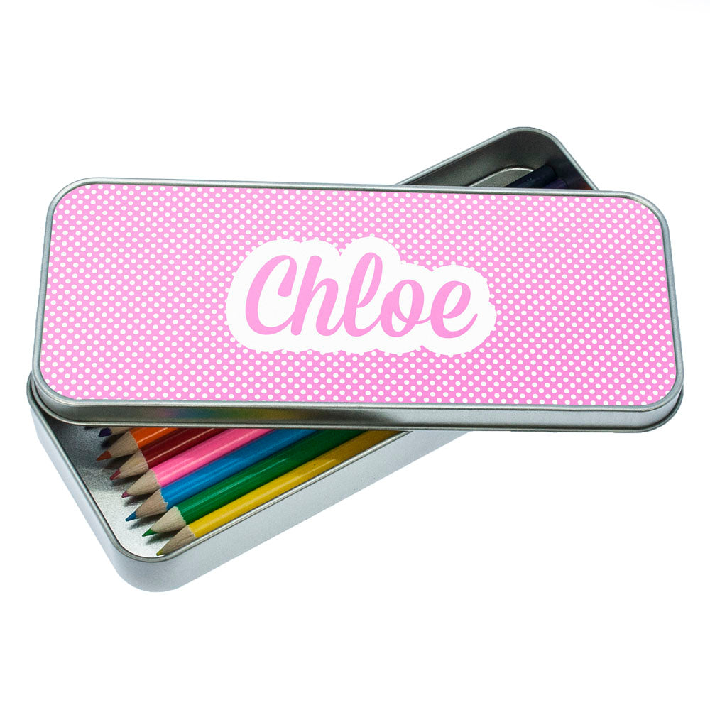 Purple Dots Dotty Designed Pencil Case - treat-republic