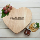 Romantic Hashtag Heart Cheese Board - treat-republic