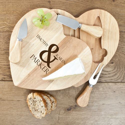 Romantic Heart Cheese Set - treat-republic