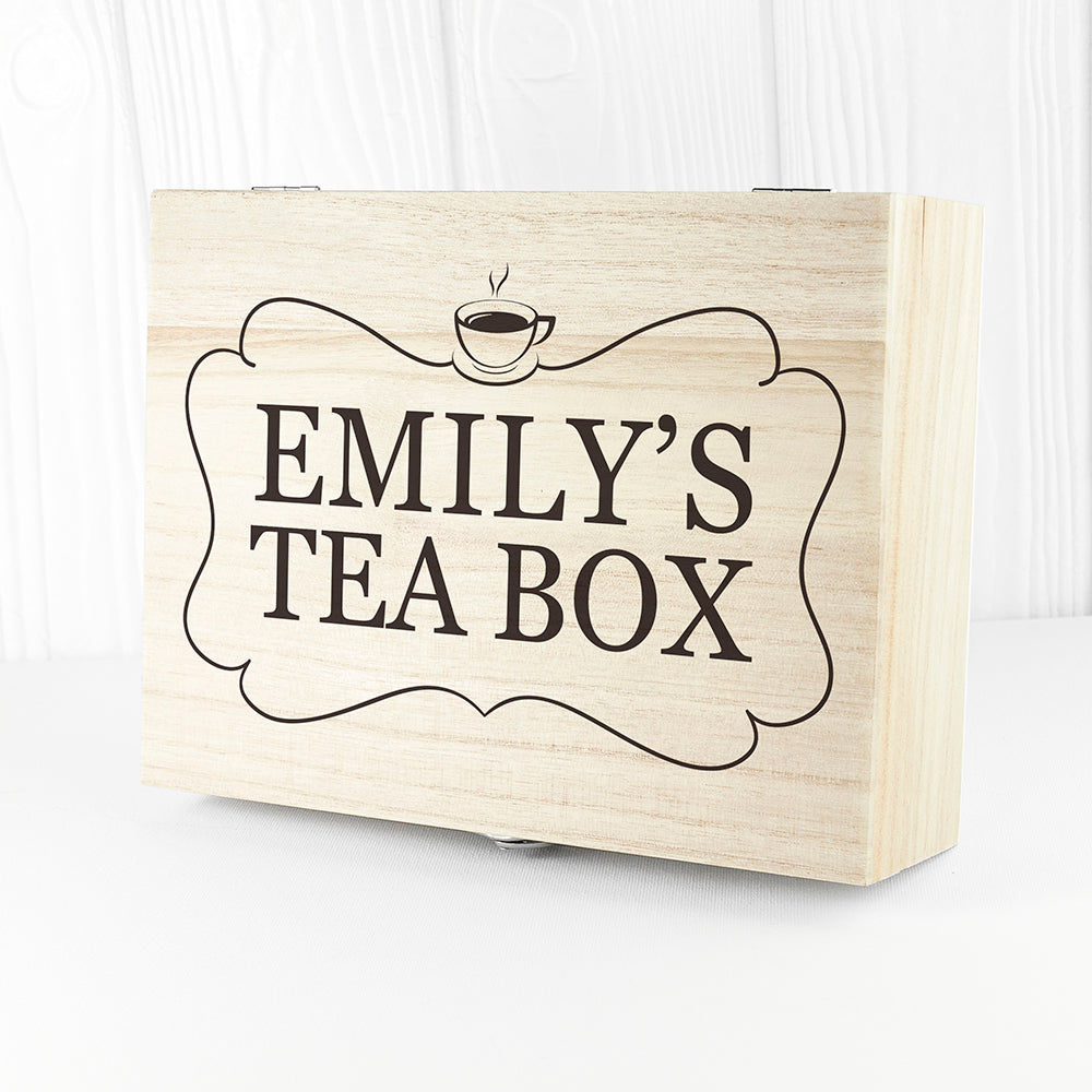 Framed Tea Box with Tea - treat-republic